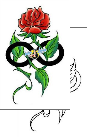 Rose Tattoo plant-life-rose-tattoos-cherry-creek-flash-ccf-00401