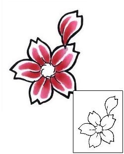 Cherry Blossom Tattoo Plant Life tattoo | CCF-00427