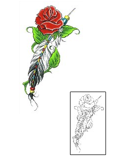 Western Tattoo Plant Life tattoo | CCF-00430