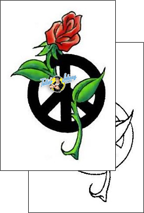 Rose Tattoo plant-life-rose-tattoos-cherry-creek-flash-ccf-00437