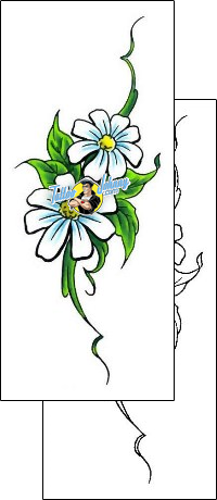 Daisy Tattoo flower-tattoos-cherry-creek-flash-ccf-00449