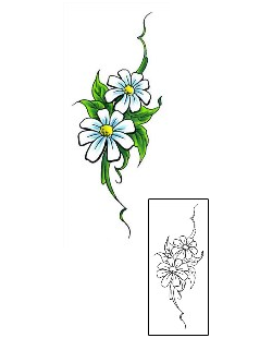 Flower Tattoo Plant Life tattoo | CCF-00449