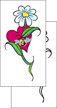 Heart Tattoo flower-tattoos-cherry-creek-flash-ccf-00456