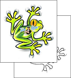 Frog Tattoo reptiles-and-amphibians-frog-tattoos-cherry-creek-flash-ccf-00469