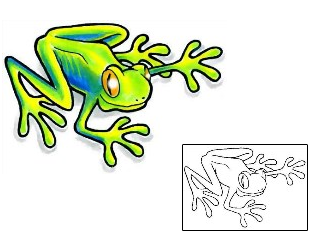 Frog Tattoo Reptiles & Amphibians tattoo | CCF-00470