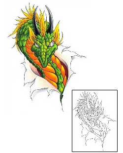 Dragon Tattoo Mythology tattoo | CCF-00486