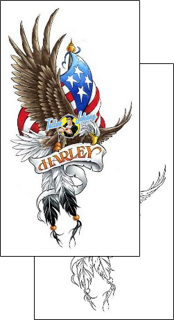 Eagle Tattoo animal-eagle-tattoos-cherry-creek-flash-ccf-00493