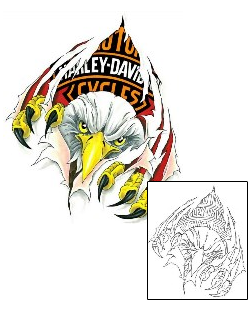 Biker Tattoo Animal tattoo | CCF-00498