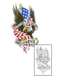 USA Tattoo Animal tattoo | CCF-00500