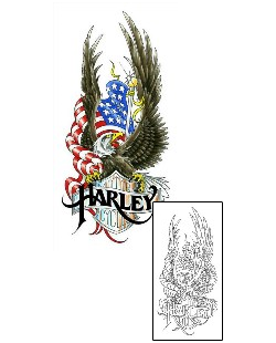 Patriotic Tattoo Animal tattoo | CCF-00501