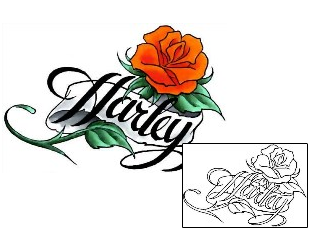 Rose Tattoo Plant Life tattoo | CCF-00509