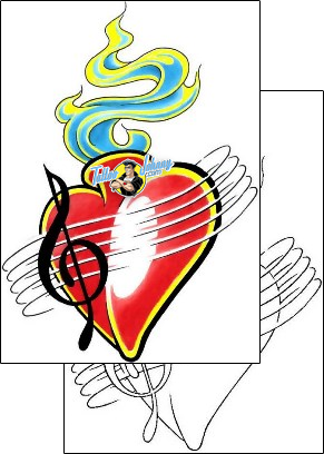 Heart Tattoo sacred-heart-tattoos-cherry-creek-flash-ccf-00524
