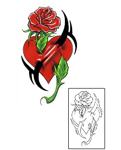 Rose Tattoo For Women tattoo | CCF-00536