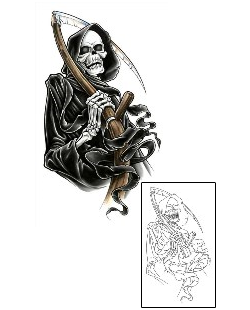 Reaper Tattoo Horror tattoo | CCF-00570