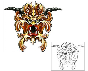 Devil - Demon Tattoo Mythology tattoo | CCF-00571