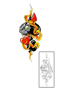 Fire – Flames Tattoo Miscellaneous tattoo | CCF-00572