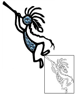 Kokopelli Tattoo Miscellaneous tattoo | CCF-00591