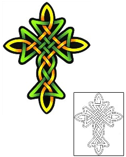 Cross Tattoo Religious & Spiritual tattoo | CCF-00598