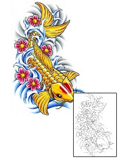 Picture of Marine Life tattoo | CCF-00614