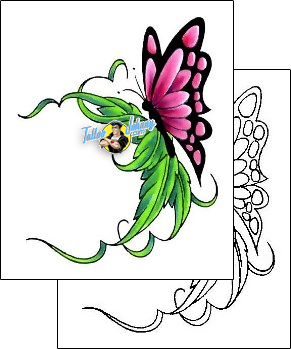 Butterfly Tattoo ccf-00673