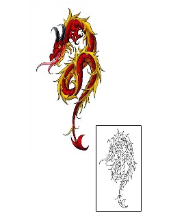 Dragon Tattoo Mythology tattoo | CCF-00687