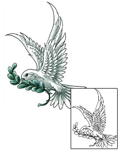 Dove Tattoo Animal tattoo | CCF-00699