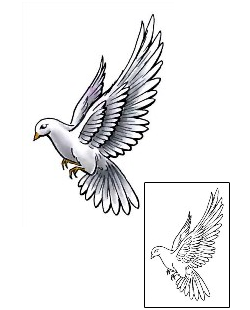 Dove Tattoo Animal tattoo | CCF-00700