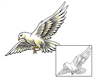 Dove Tattoo Animal tattoo | CCF-00701