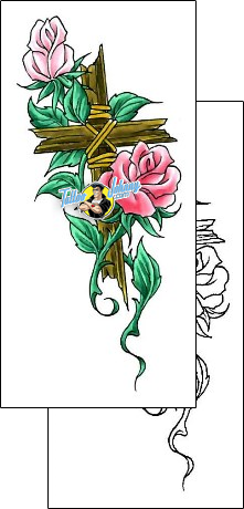 Rose Tattoo plant-life-rose-tattoos-cherry-creek-flash-ccf-00724