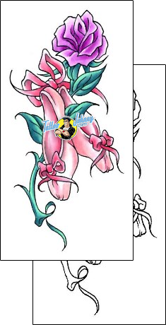 Rose Tattoo plant-life-rose-tattoos-cherry-creek-flash-ccf-00740