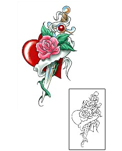 Rose Tattoo For Women tattoo | CCF-00741