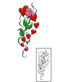 Rose Tattoo For Women tattoo | CCF-00750