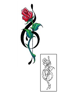 Rose Tattoo Miscellaneous tattoo | CCF-00753