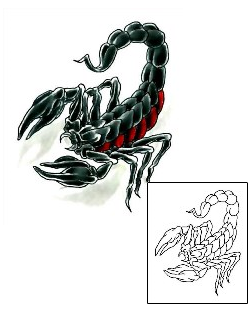 Scorpio Tattoo CCF-00770