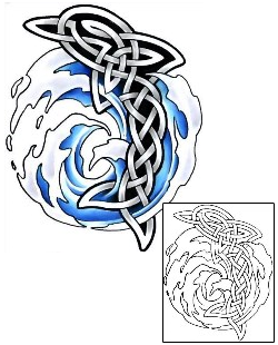 Marine Life Tattoo Celtic Dolphin Tattoo