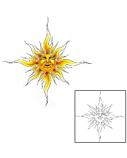 Sun Tattoo Miscellaneous tattoo | CCF-00842