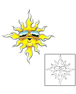 Sun Tattoo Miscellaneous tattoo | CCF-00846