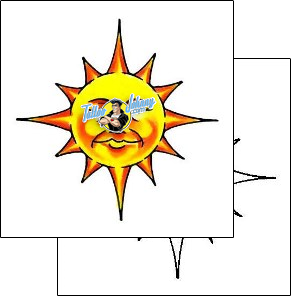 Sun Tattoo astronomy-sun-tattoos-cherry-creek-flash-ccf-00847