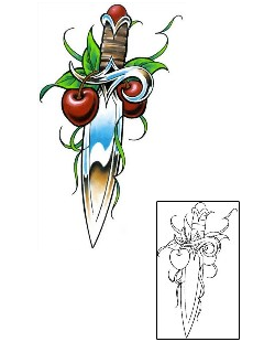 Dagger Tattoo Horror tattoo | CCF-00849