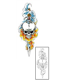 Skull Tattoo Miscellaneous tattoo | CCF-00853