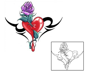 Rose Tattoo For Women tattoo | CCF-00856