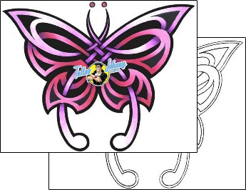 Butterfly Tattoo butterfly-tattoos-cherry-creek-flash-ccf-00869