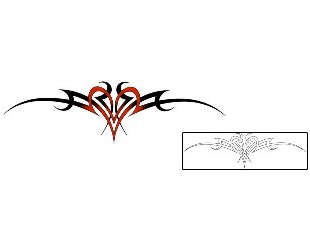 Heart Tattoo Specific Body Parts tattoo | CCF-00886