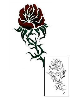 Rose Tattoo Plant Life tattoo | CCF-00896