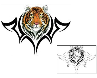 Tiger Tattoo Animal tattoo | CCF-00909