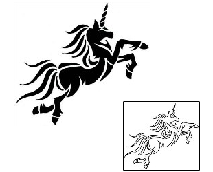 Unicorn Tattoo Animal tattoo | CCF-00921