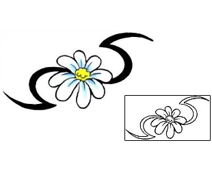Daisy Tattoo Plant Life tattoo | CCF-00934