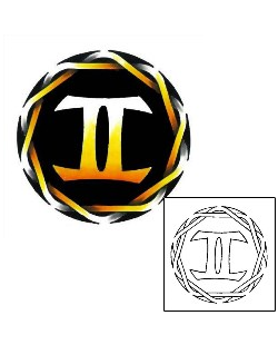 Astronomy Tattoo Zodiac tattoo | CCF-00963