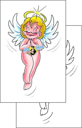 Angel Tattoo religious-and-spiritual-angel-tattoos-cherry-creek-flash-ccf-00971