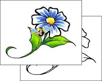 Daisy Tattoo flower-tattoos-cherry-creek-flash-ccf-00998